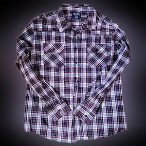 EUC Blue Gear 3XL Button Up